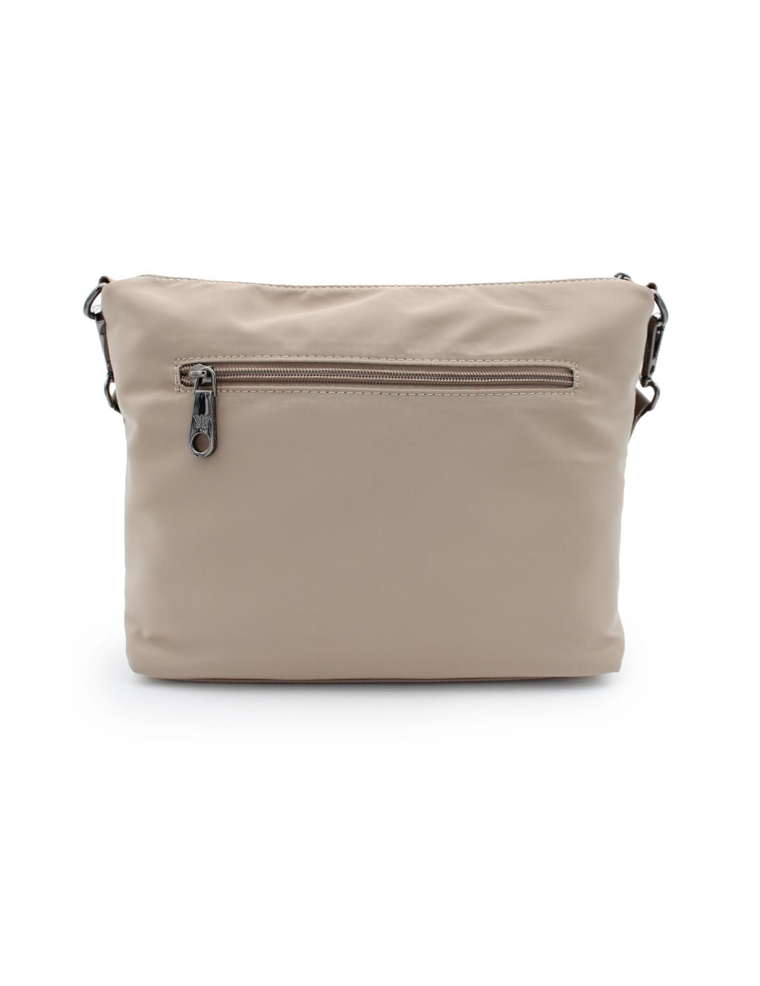 Bolso Bandolera Manuela Pepe Moll 252142 Beige Mujer 