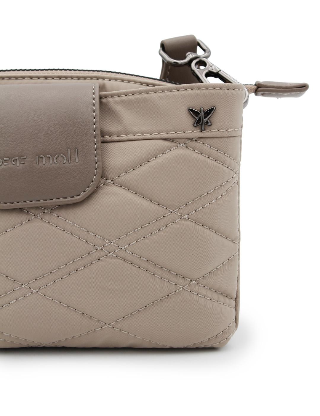 Bandolera Manuela Pepe Moll 252144 Beige Mujer