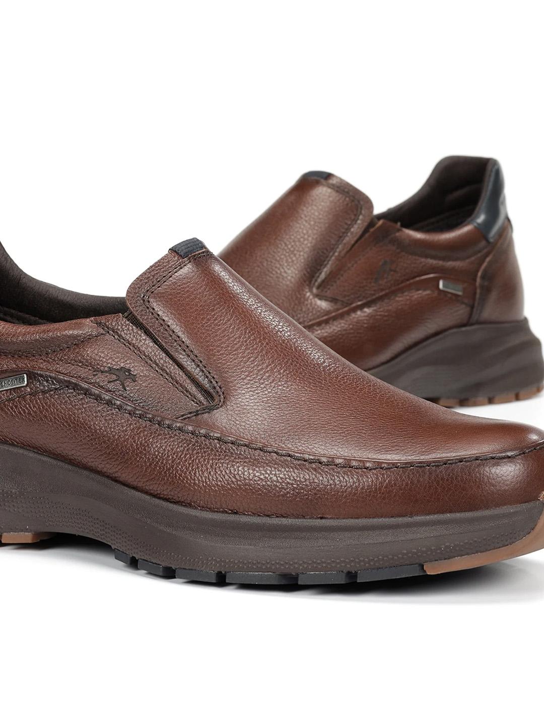 Zapato TRITON Fluchos F2064 Slip On Marrón Hombre