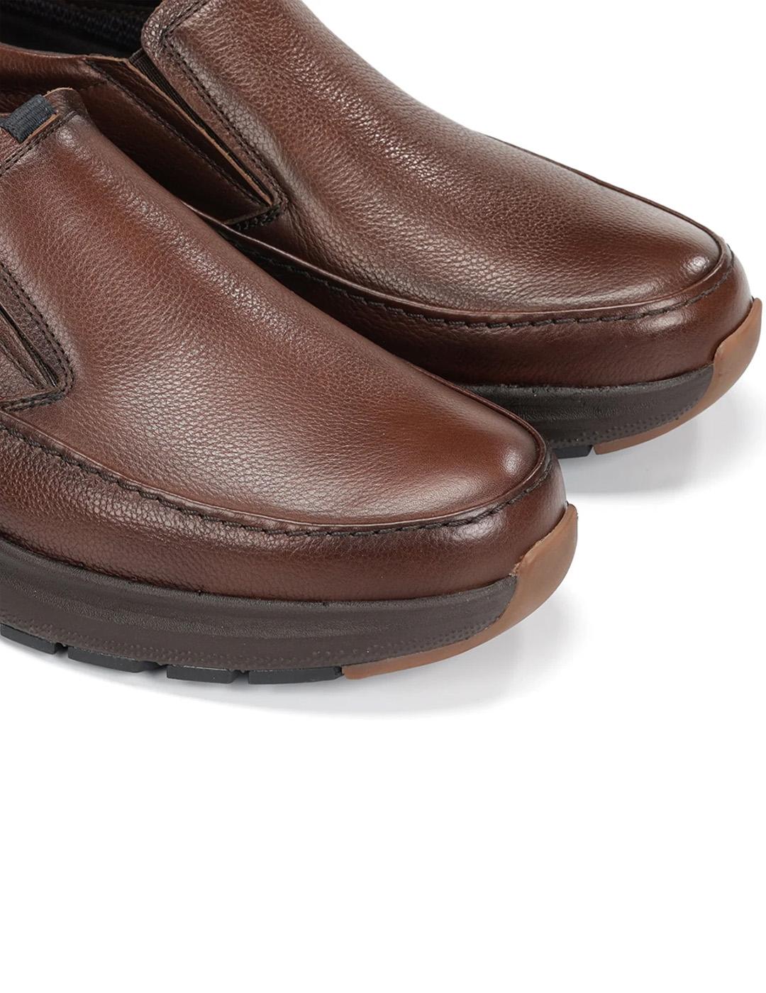 Zapato TRITON Fluchos F2064 Slip On Marrón Hombre