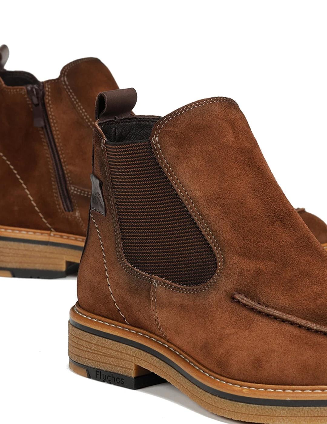 Botín KASPER Fluchos F1821 Marrón Hombre