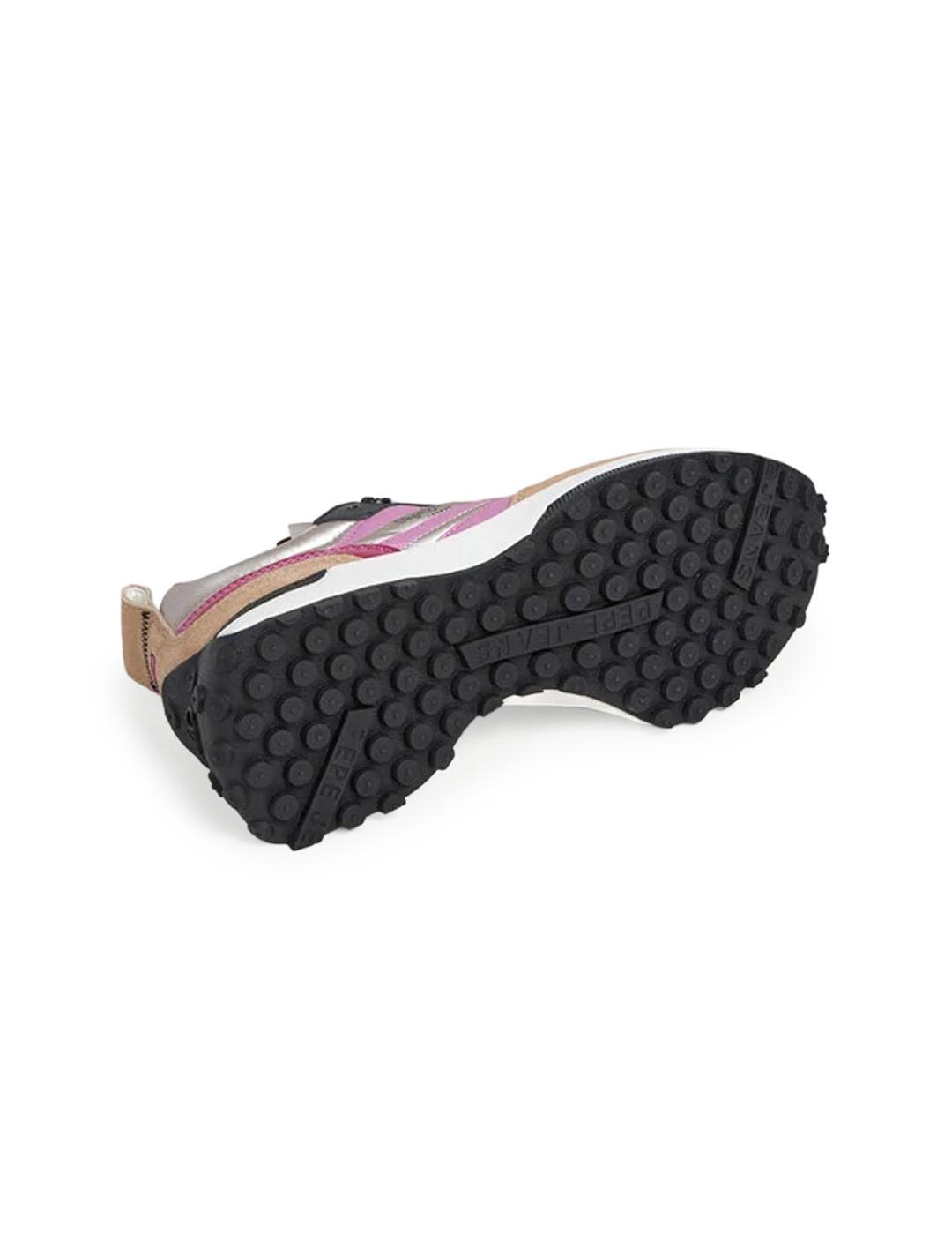 Zapatillas Pepe Jeans PLS600016 Detalles Ante Beige Mujer