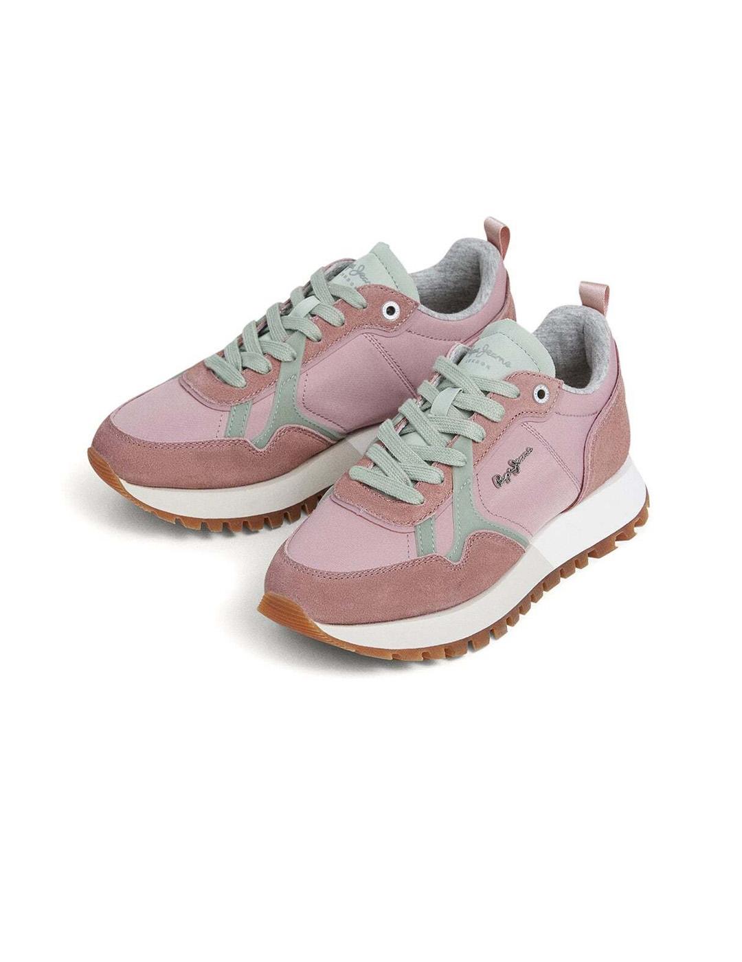 Zapatillas Ari Snug W Pepe Jeans PLS400001 Rosa Mujer