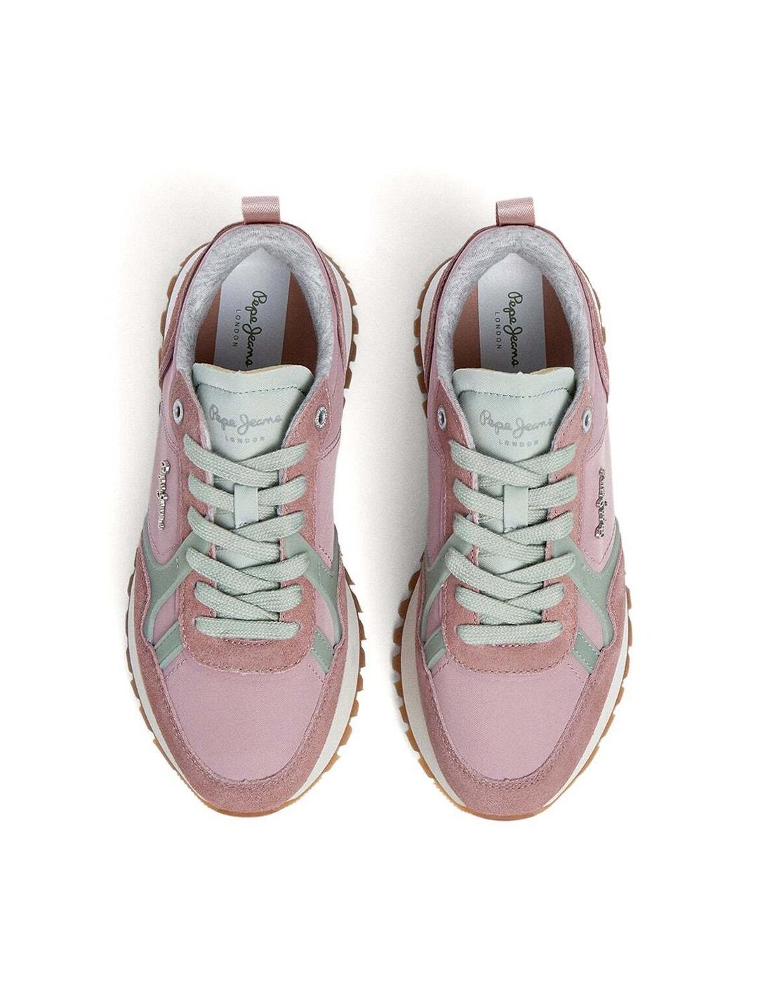 Zapatillas Ari Snug W Pepe Jeans PLS400001 Rosa Mujer