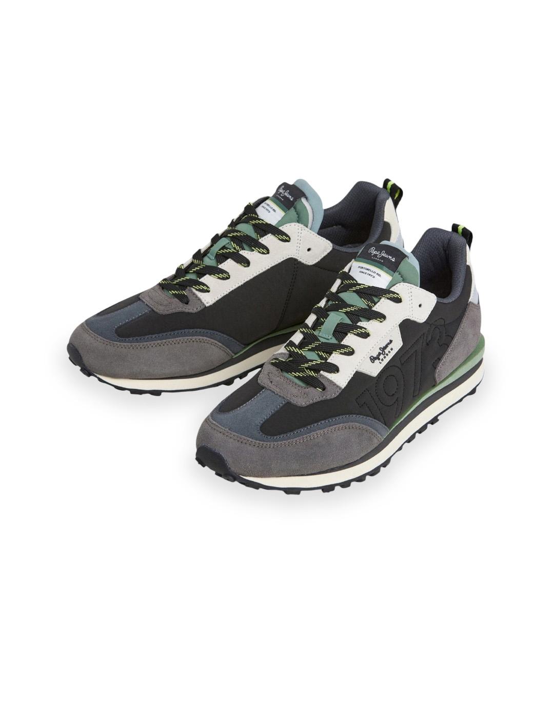 Zapatillas Foster Connected Pepe Jeans PMS600003 Gris Hombre