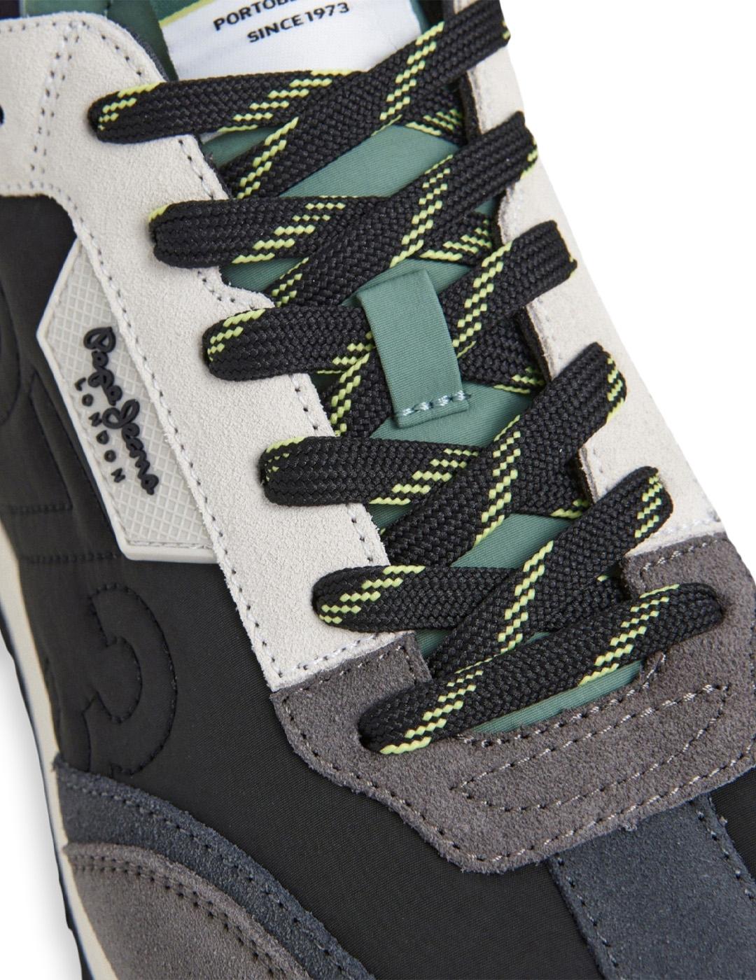 Zapatillas Foster Connected Pepe Jeans PMS600003 Gris Hombre