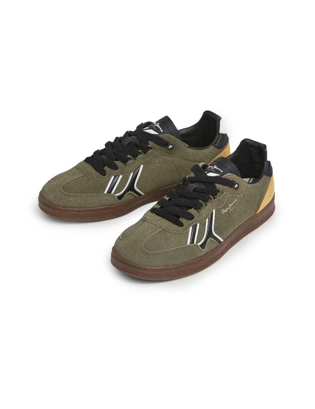 Zapatillas Ball Mix M Pepe Jeans PMS000009 Verde Hombre