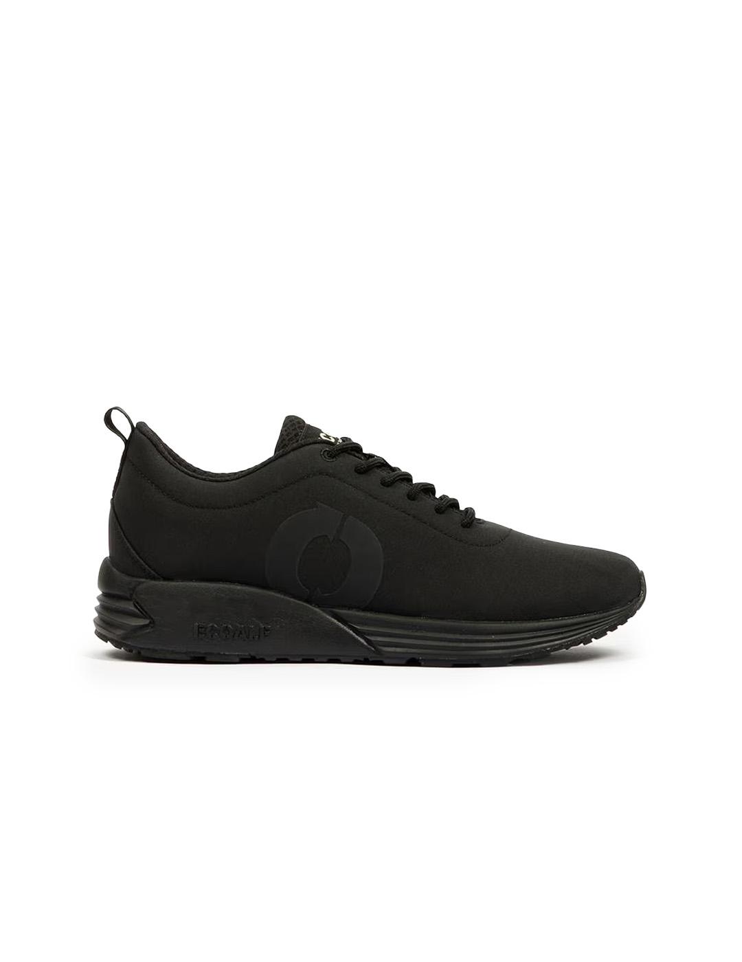 Zapatillas Chicago Ecoalf Total Black Mujer