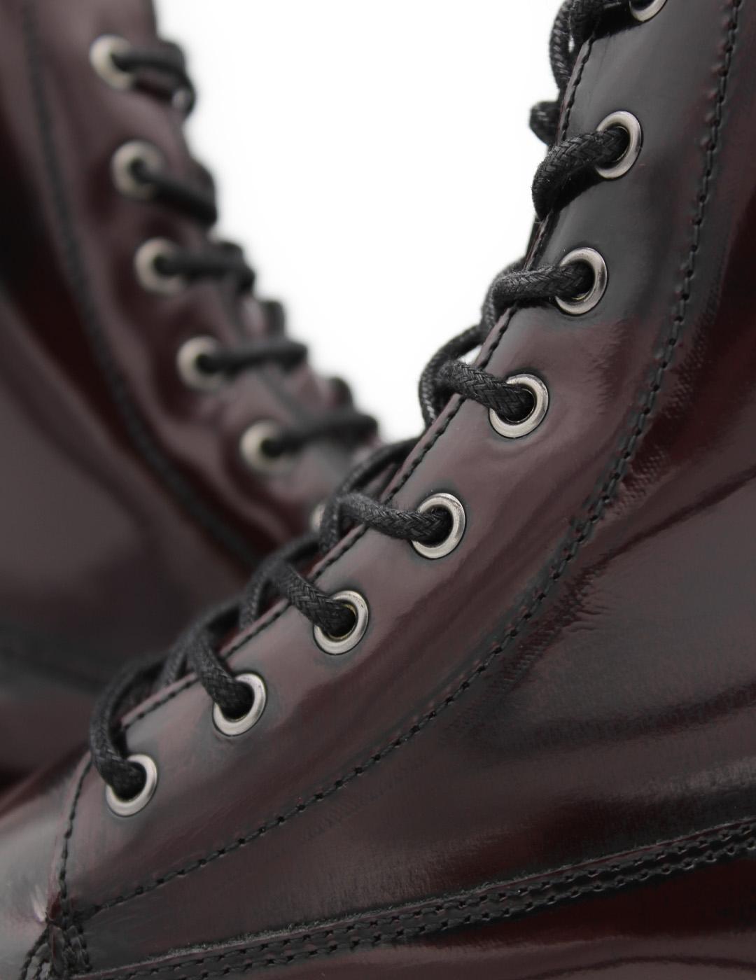 Botín Charol Innovation 3060 Burdeos Mujer