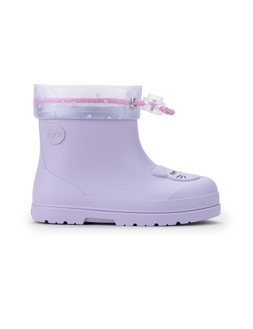 Bota de agua Mendi Gato Igor Malva Niña