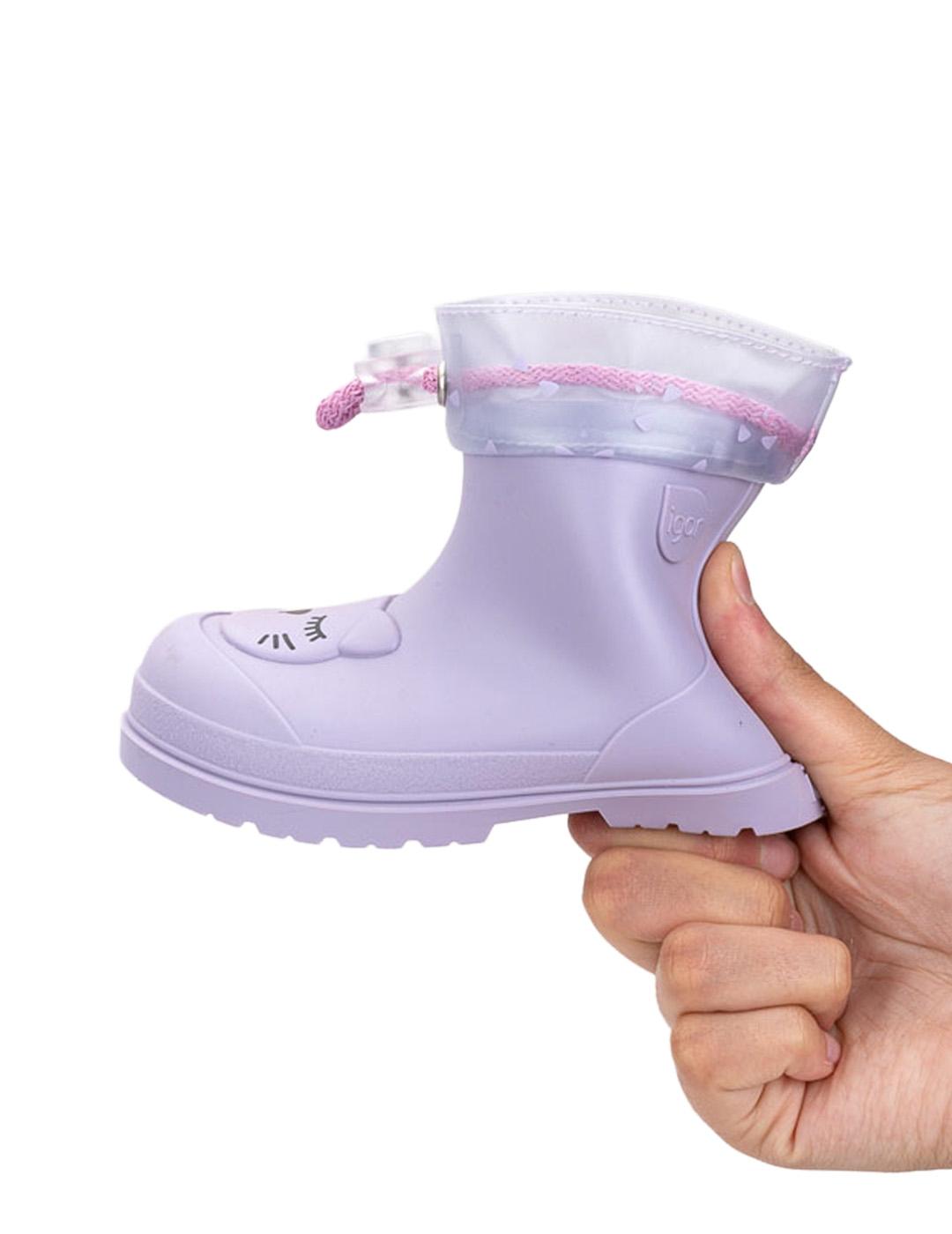 Bota de agua Mendi Gato Igor Malva Niña