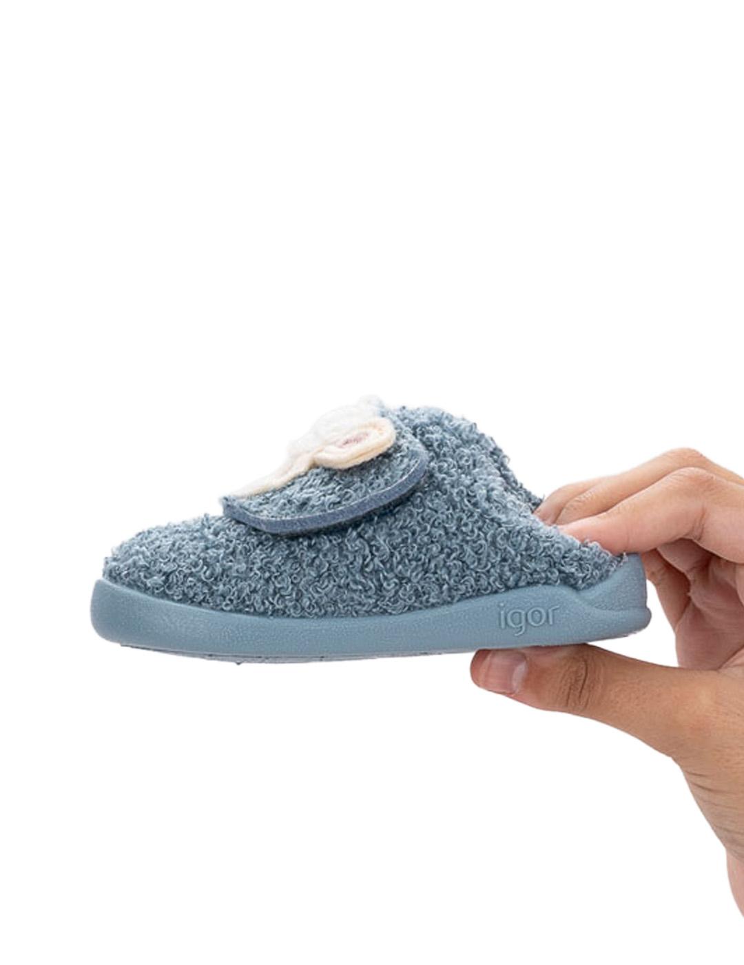 Zapatillas De Casa Homie Oveja Igor W10348 Océano Unisex