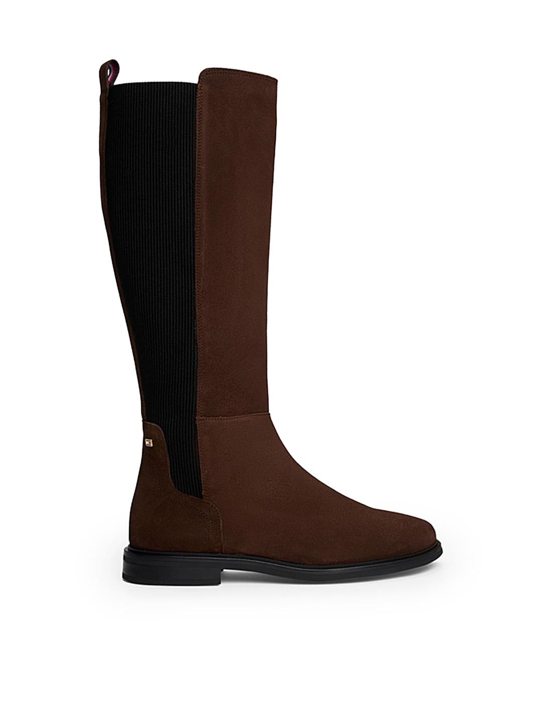 Botas Mosqueteras Ante Tommy Hilfiger FW0FW08779GV0 Marrón