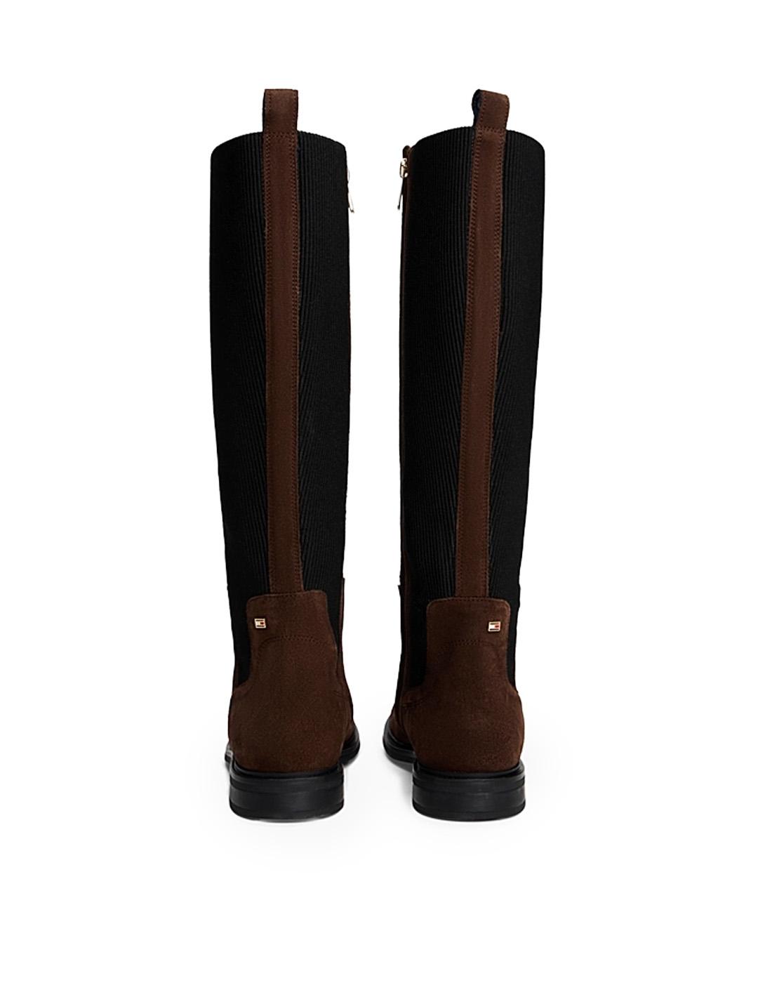 Botas Mosqueteras Ante Tommy Hilfiger FW0FW08779GV0 Marrón