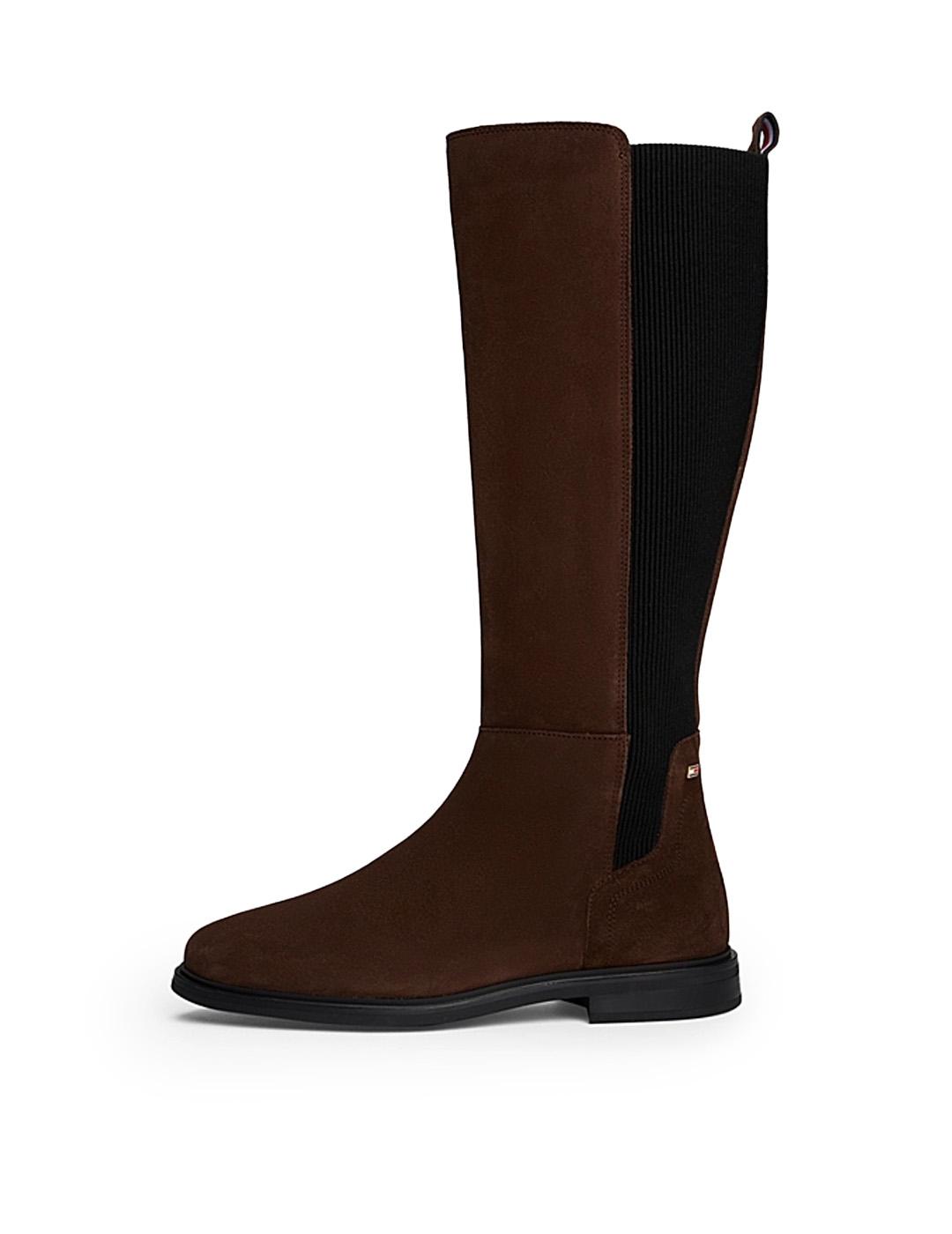 Botas Mosqueteras Ante Tommy Hilfiger FW0FW08779GV0 Marrón