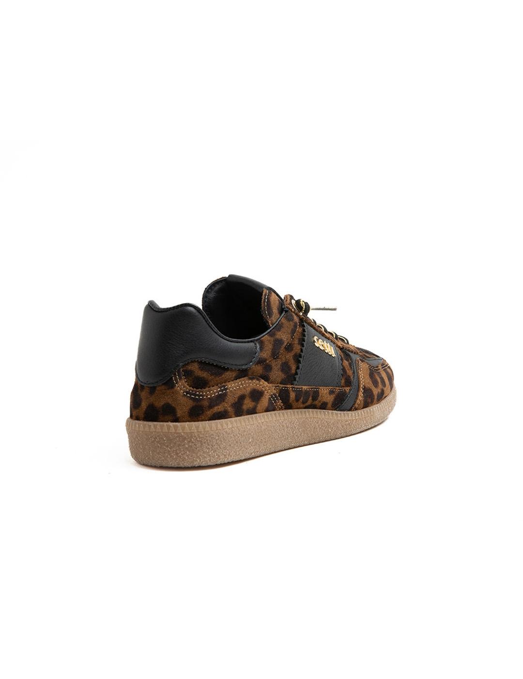 Zapatillas Cetti C-1395 Leopardo Tabac Mujer