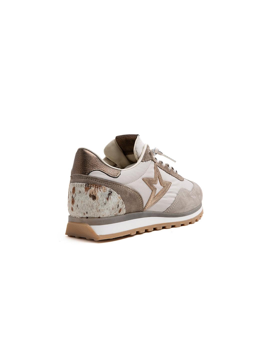 Zapatillas Cetti C-1259 Ante/Nylon Caliza Mujer