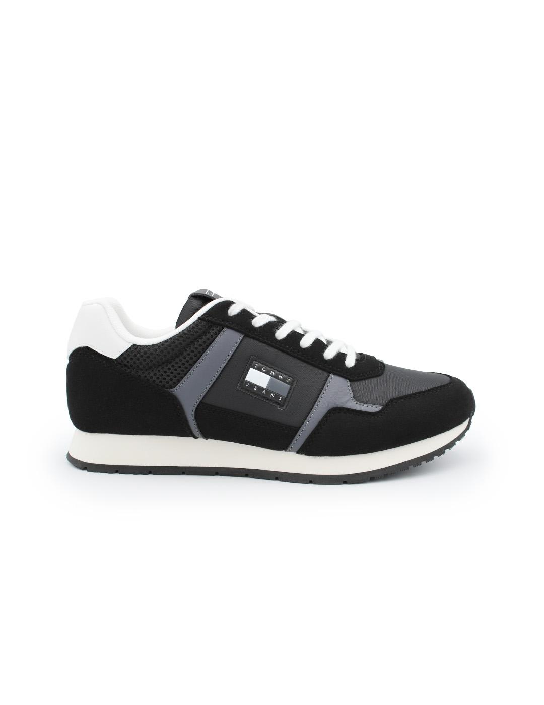 Zapatillas Retro Runner Tommy Jeans EM0EM01617 Hombre Negro