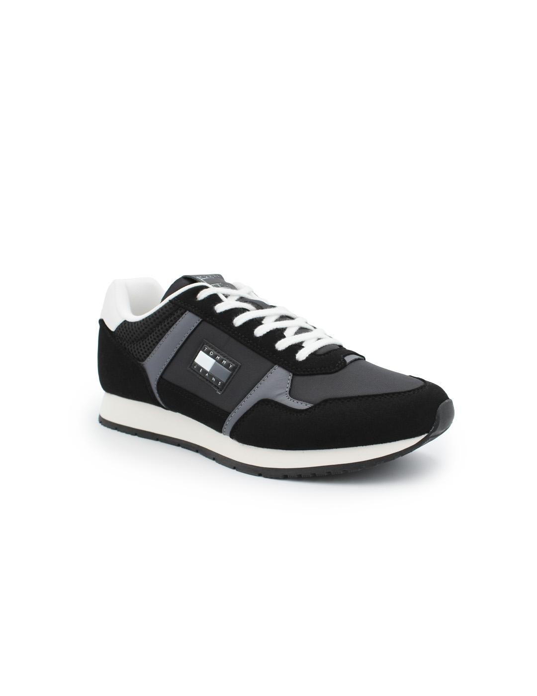 Zapatillas Retro Runner Tommy Jeans EM0EM01617 Hombre Negro