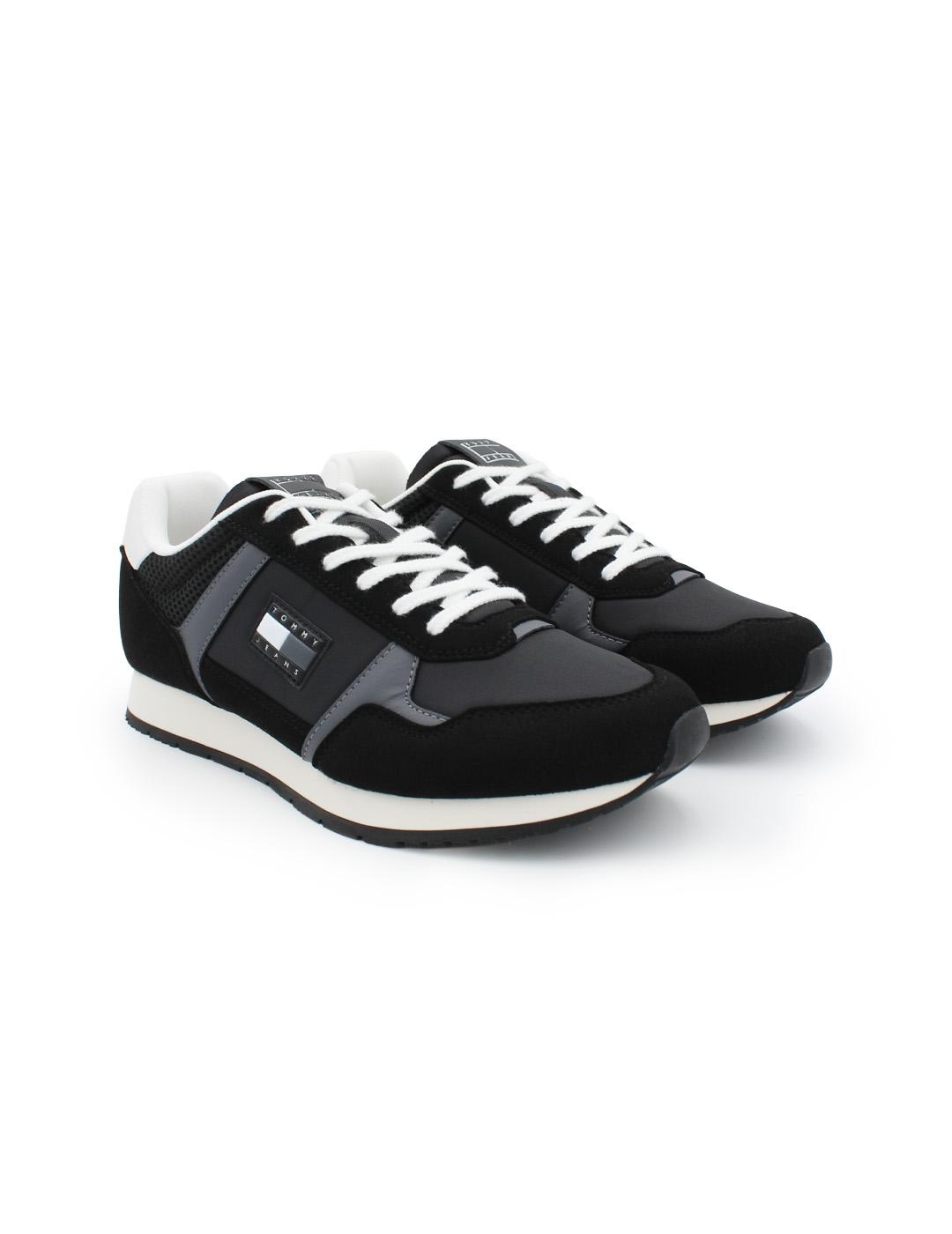Zapatillas Retro Runner Tommy Jeans EM0EM01617 Hombre Negro