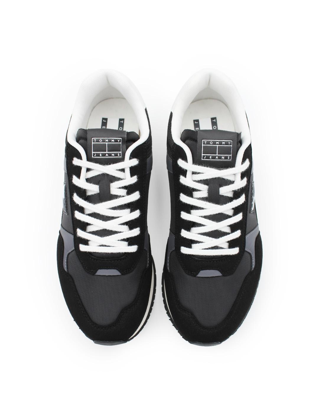 Zapatillas Retro Runner Tommy Jeans EM0EM01617 Hombre Negro