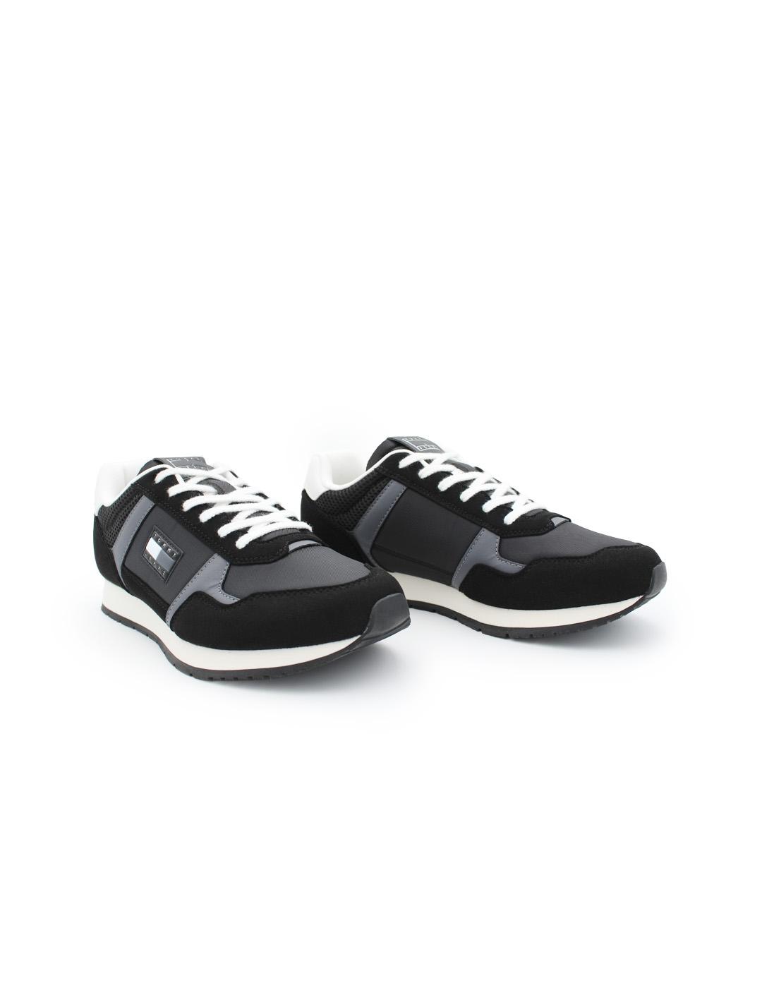 Zapatillas Retro Runner Tommy Jeans EM0EM01617 Hombre Negro