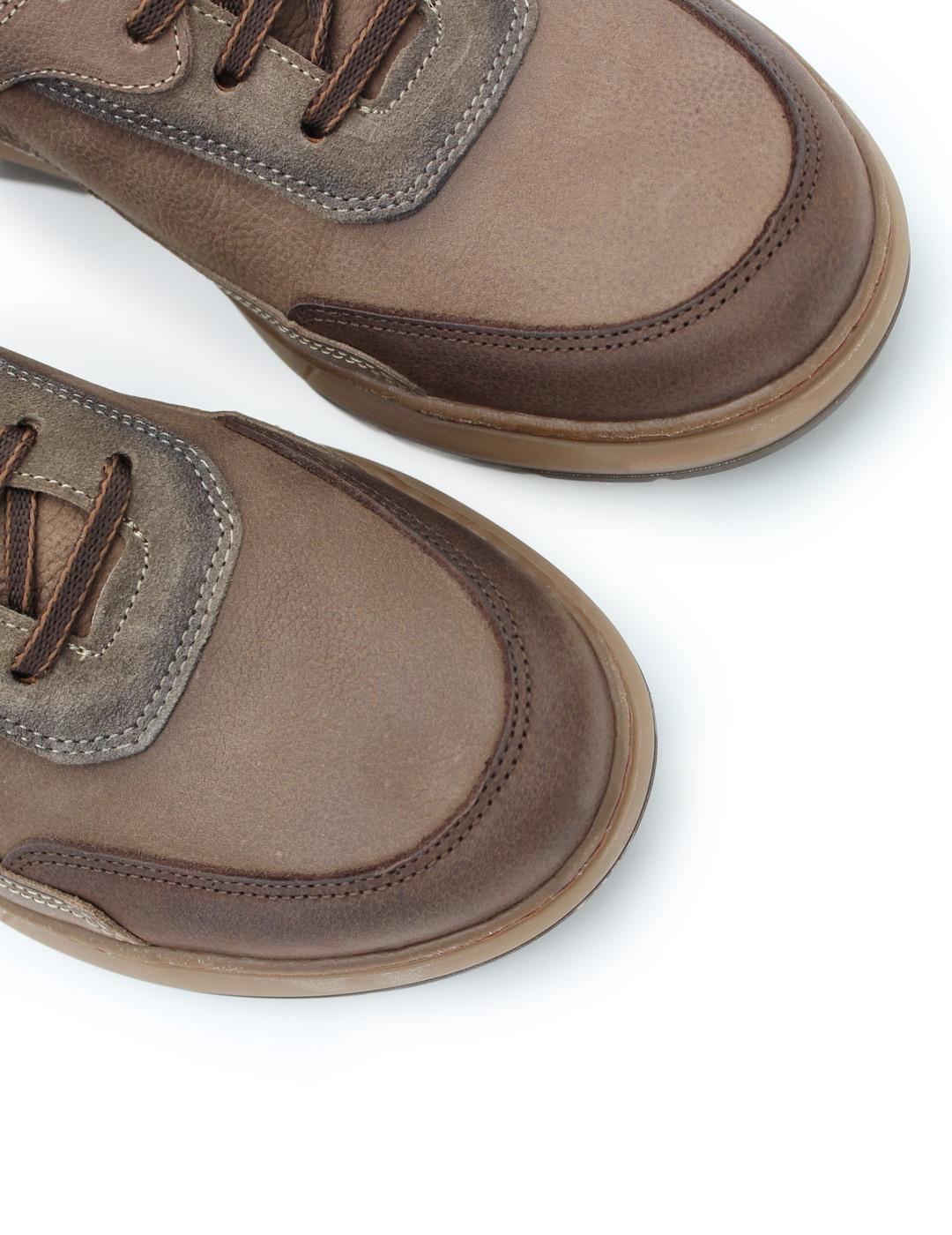 Botín Fluchos F2280 Vegabuck Taupe para Hombre