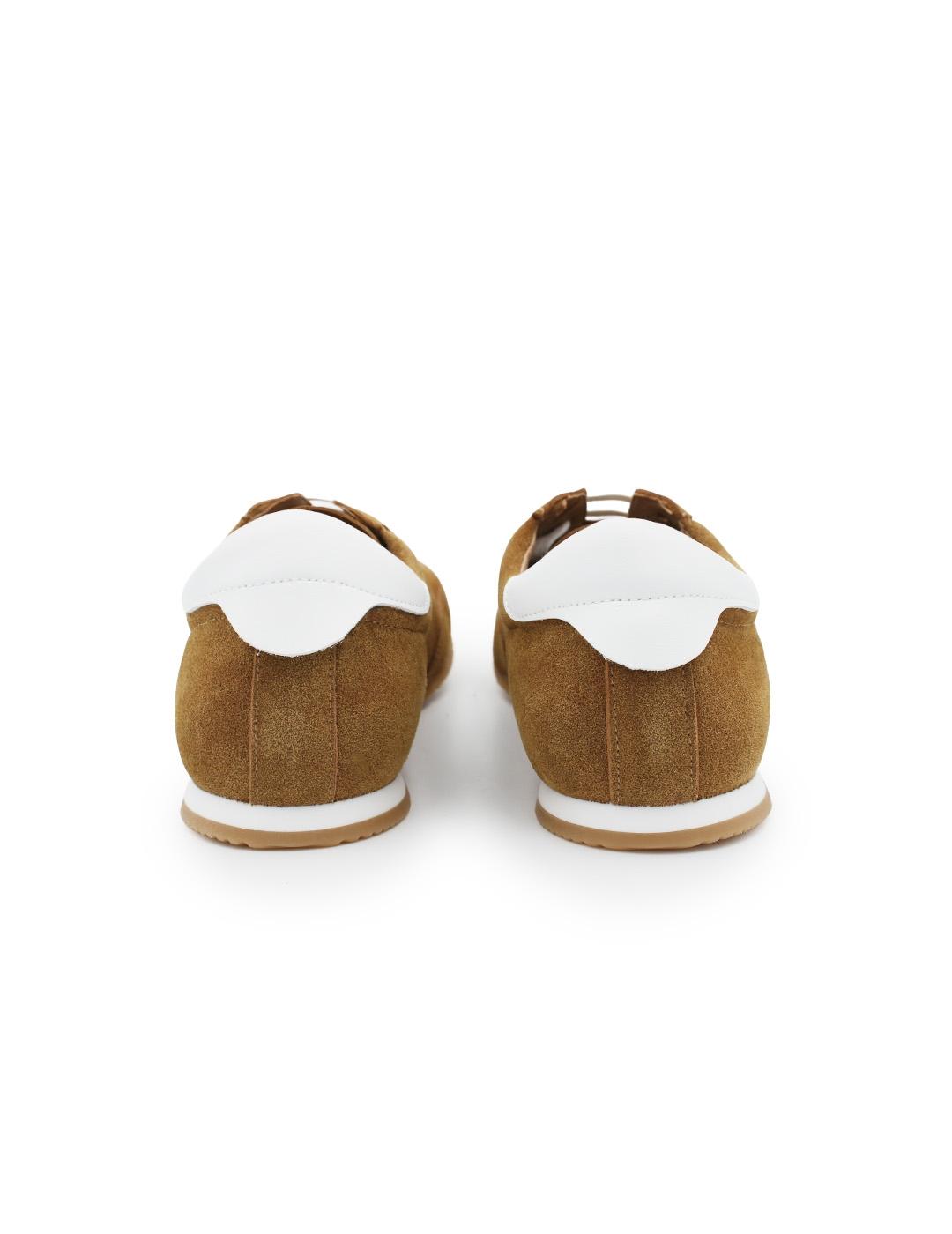 Zapatillas Combi B Claudia By Isaberi 6-Pula Tabaco Mujer