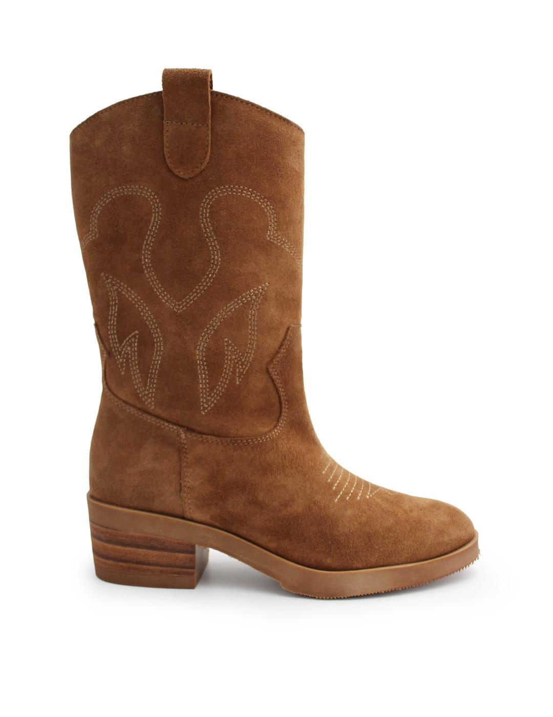 Bota Campera Claudia By Isaberi 4-Basilea Marrón Mujer