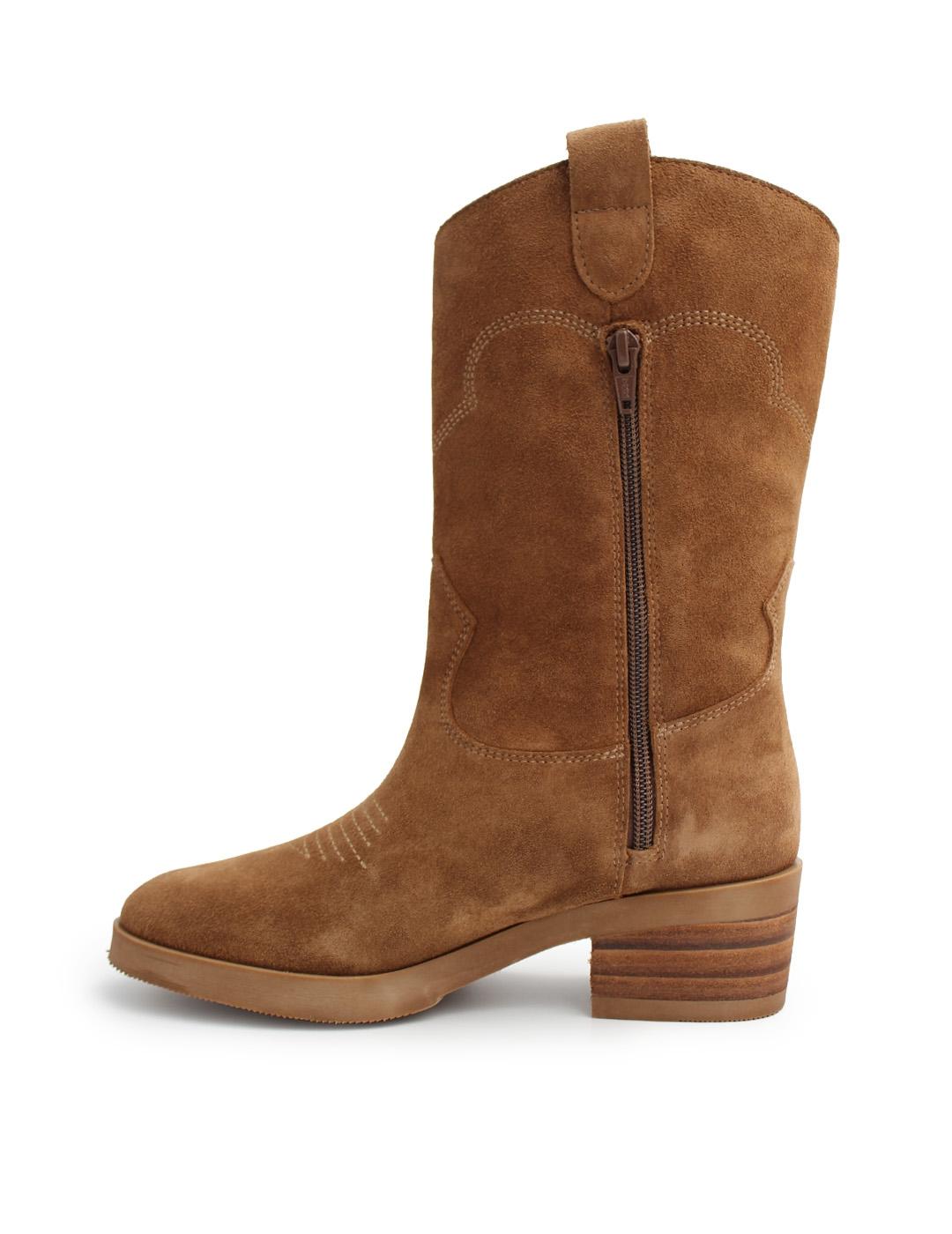 Bota Campera Claudia By Isaberi 4-Basilea Marrón Mujer