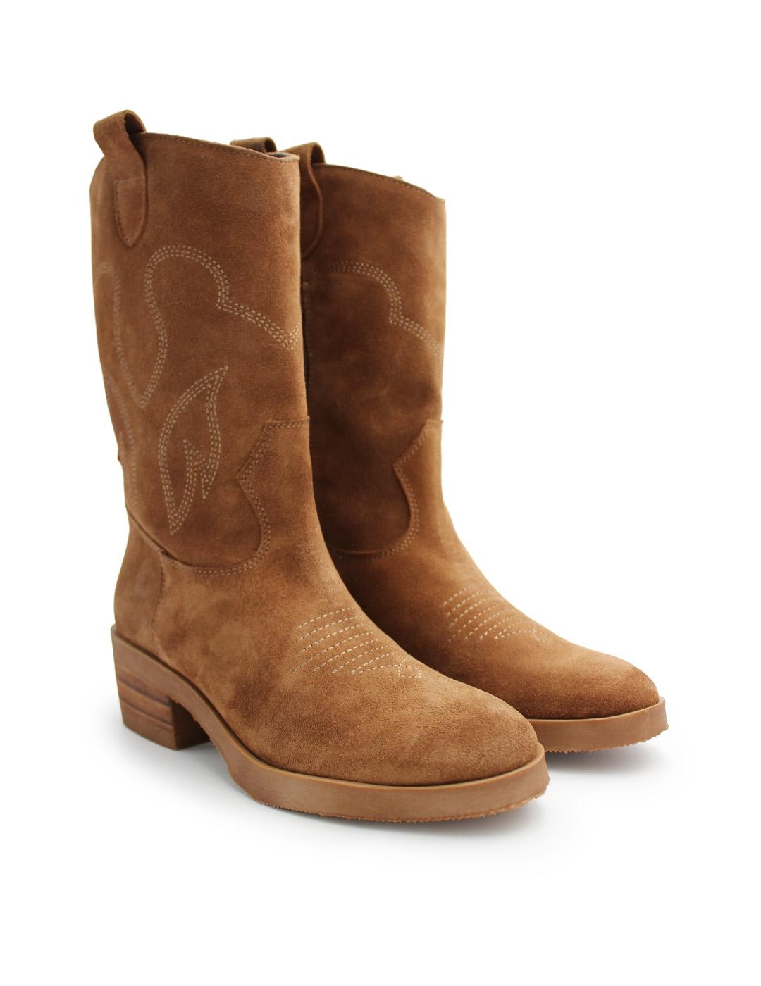 Bota Campera Claudia By Isaberi 4-Basilea Marrón Mujer