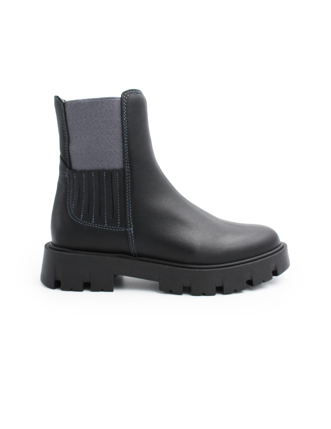 Botín Track Yowas 26652-2 negro niña