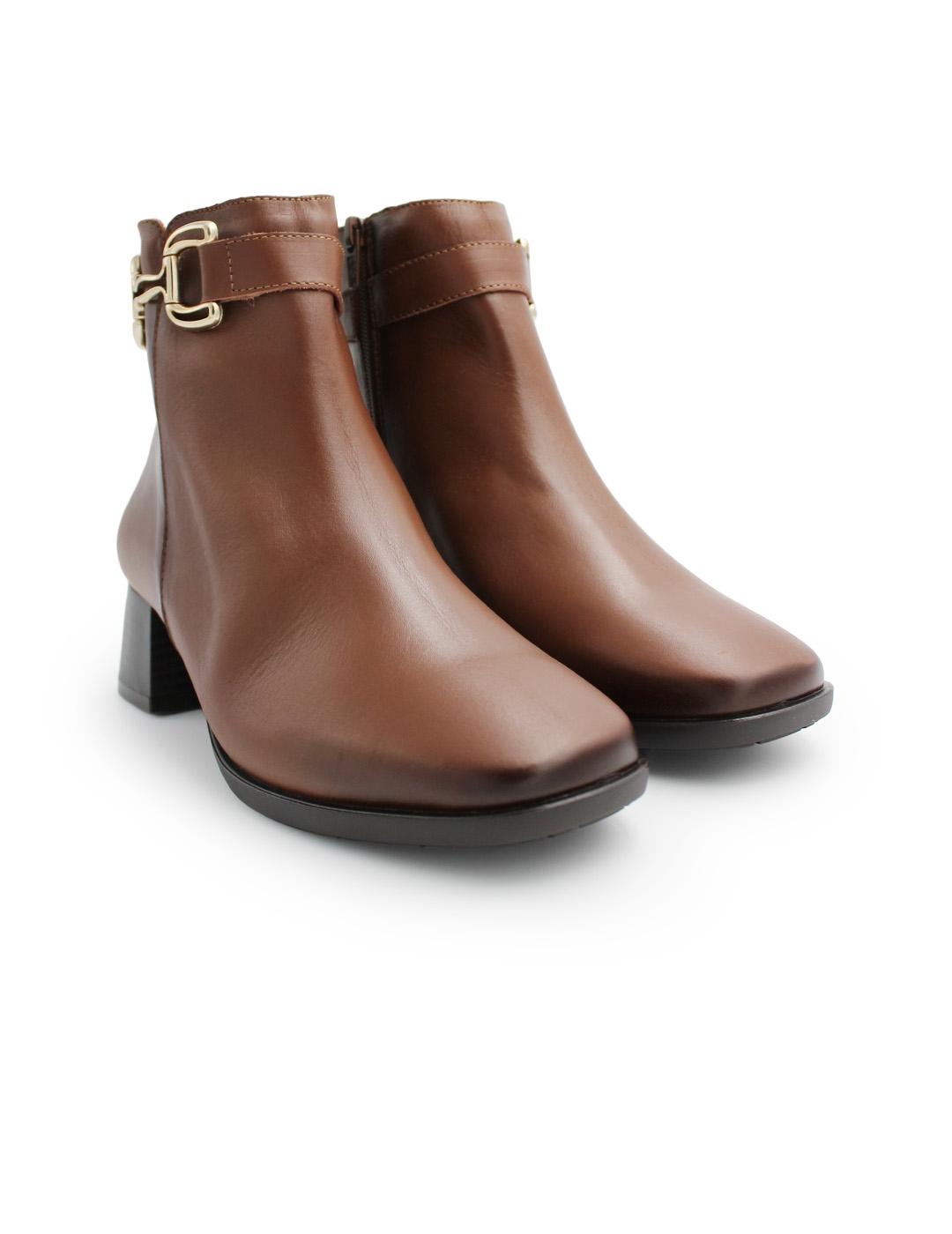 Botín Descanflex 29437 Cuero para Mujer