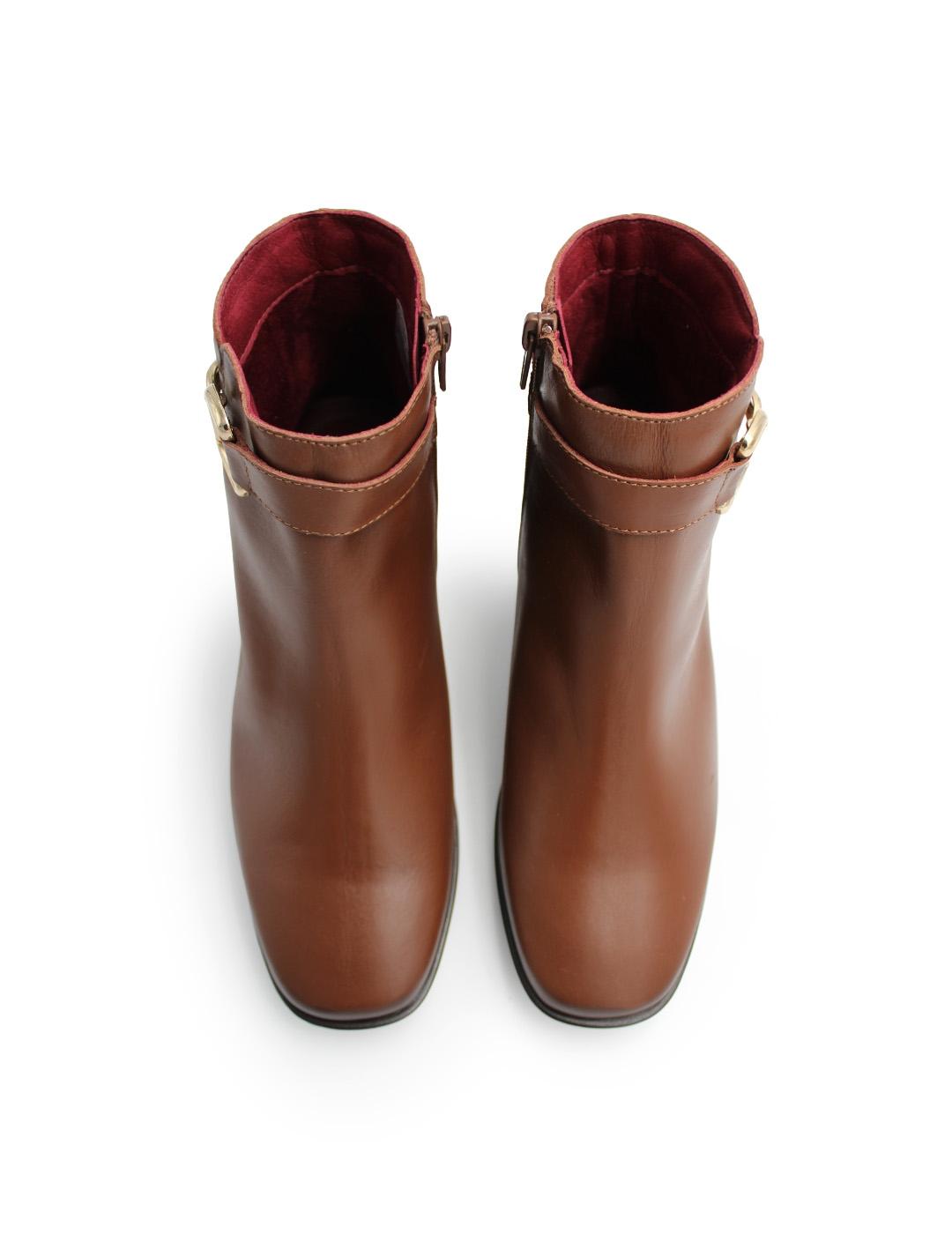 Botín Descanflex 29437 Cuero para Mujer