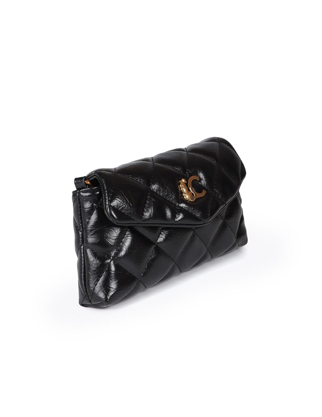 Mini bandolera acolchada Lola Casademunt 2504007 Negro Mujer