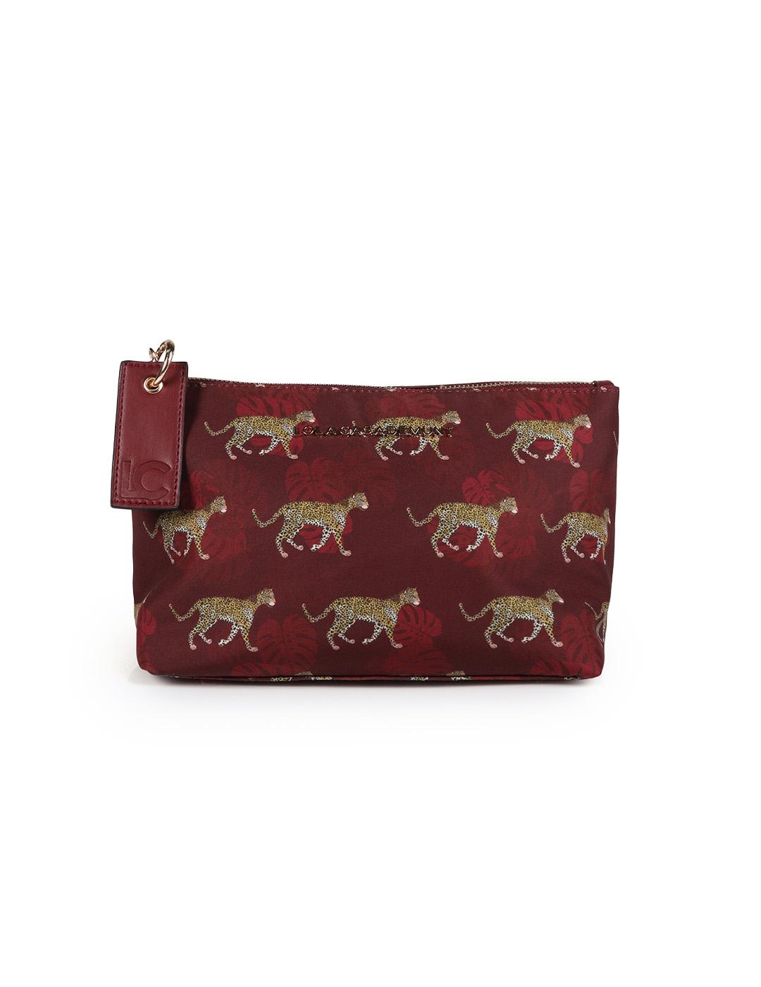 Neceser Estampado Animal Lola Casademunt LF2512006 Rojo