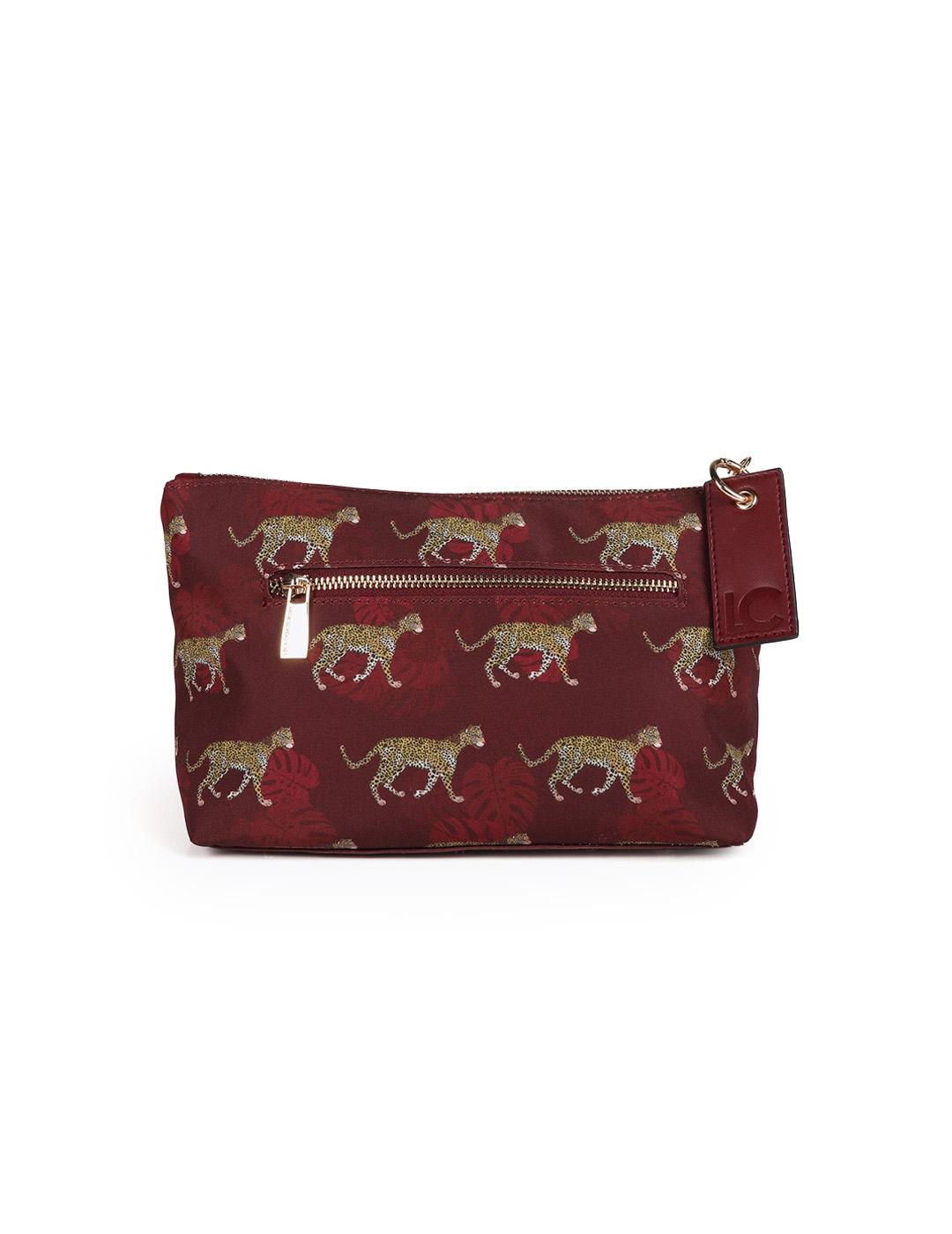 Neceser Estampado Animal Lola Casademunt LF2512006 Rojo