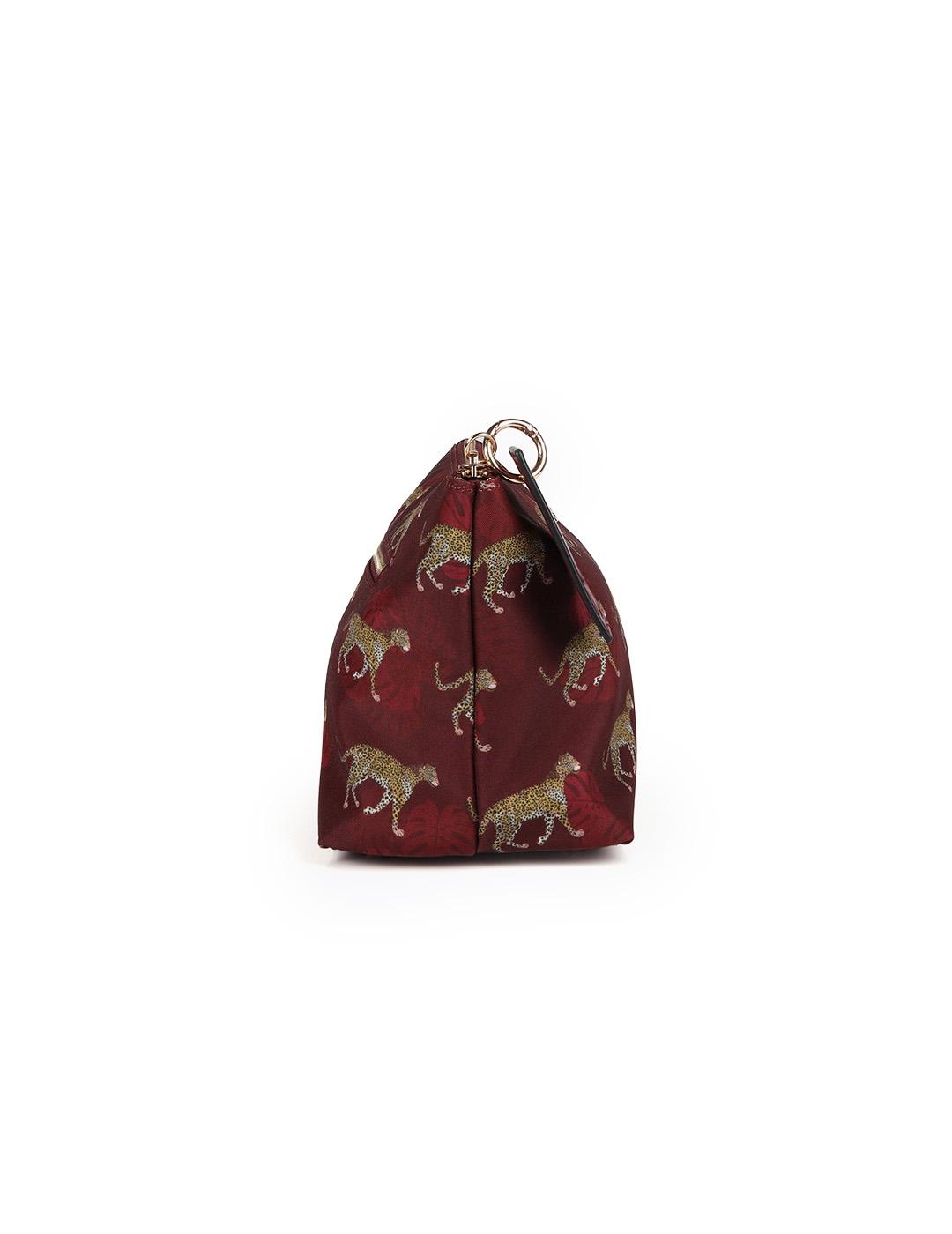 Neceser Estampado Animal Lola Casademunt LF2512006 Rojo