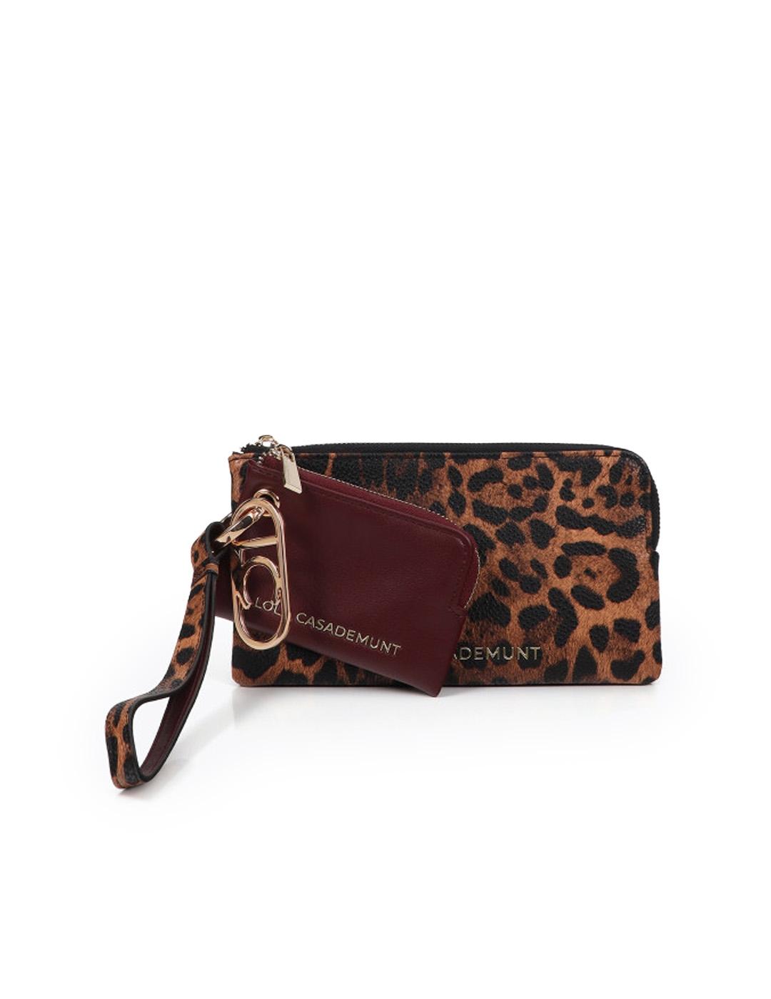 Cartera  con monedero bicolor