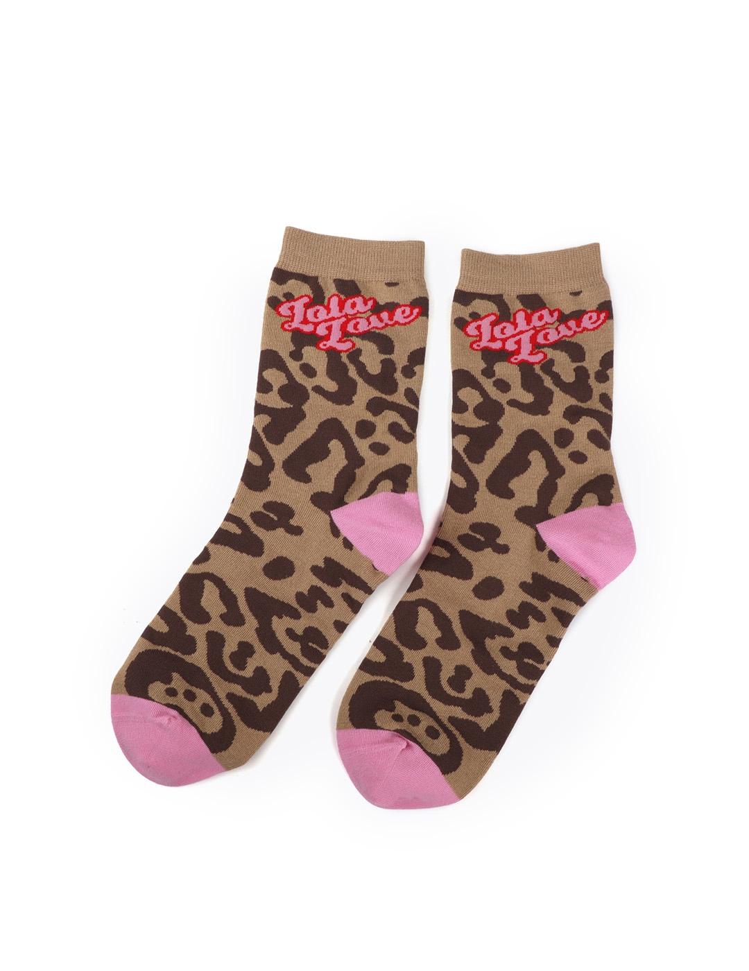 Pack Calcetines Print Animal Lurex Lola Casademunt LF2513004