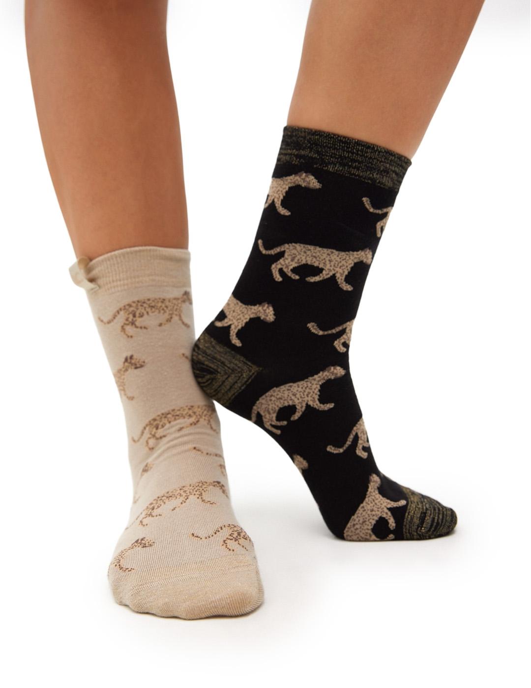 Pack Calcetines Leopardo Lola Casademunt LF2513002