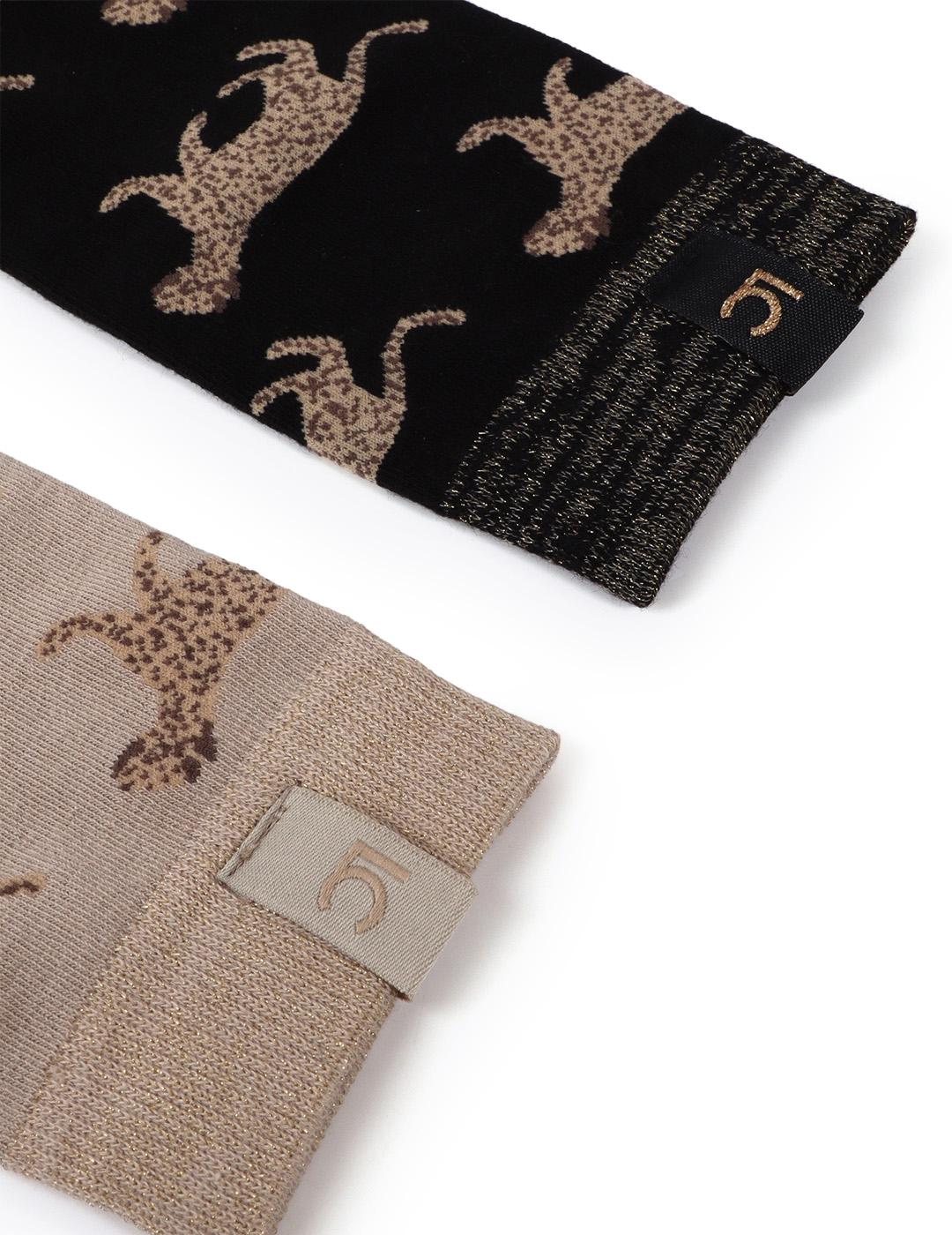 Pack Calcetines Leopardo Lola Casademunt LF2513002