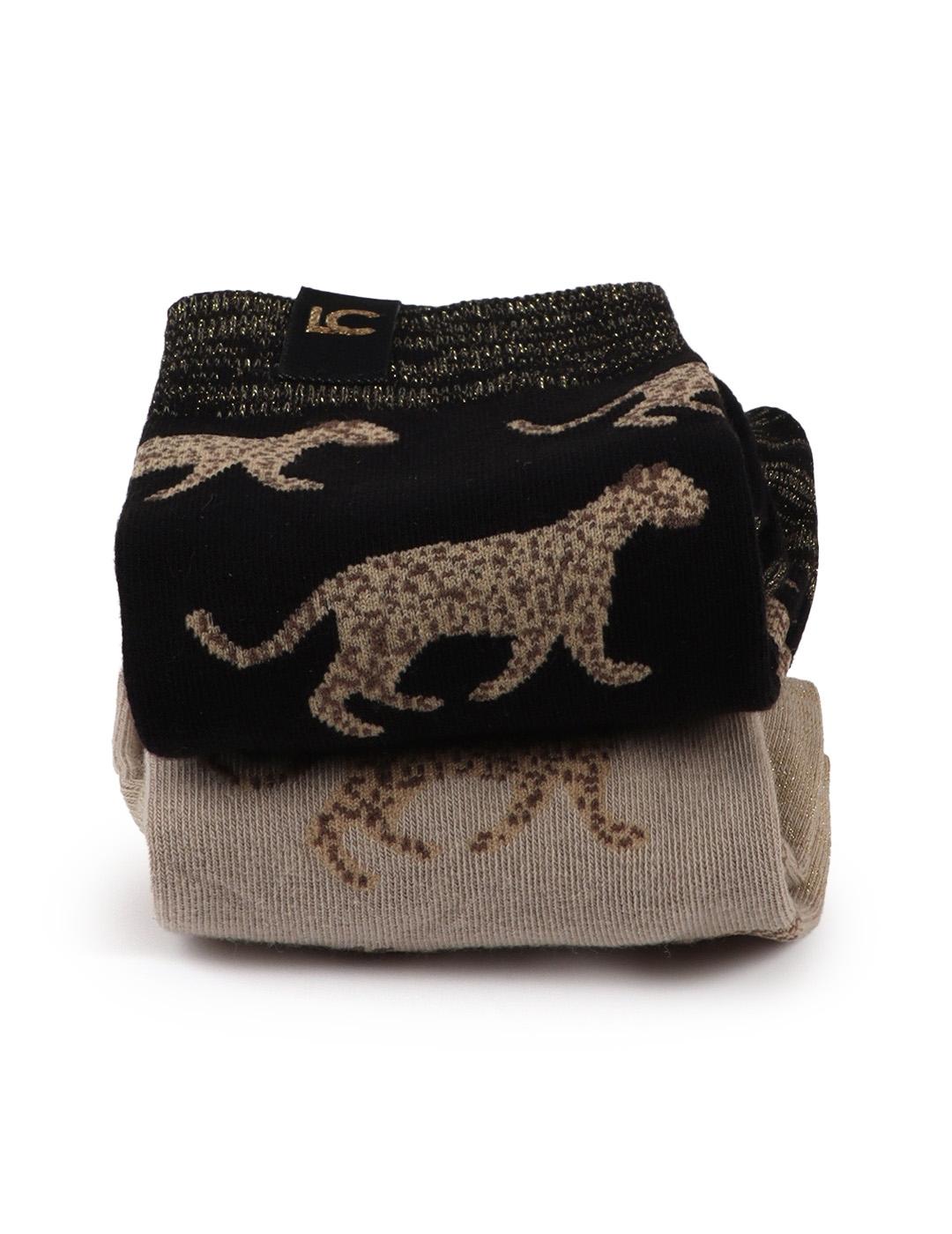 Pack Calcetines Leopardo Lola Casademunt LF2513002