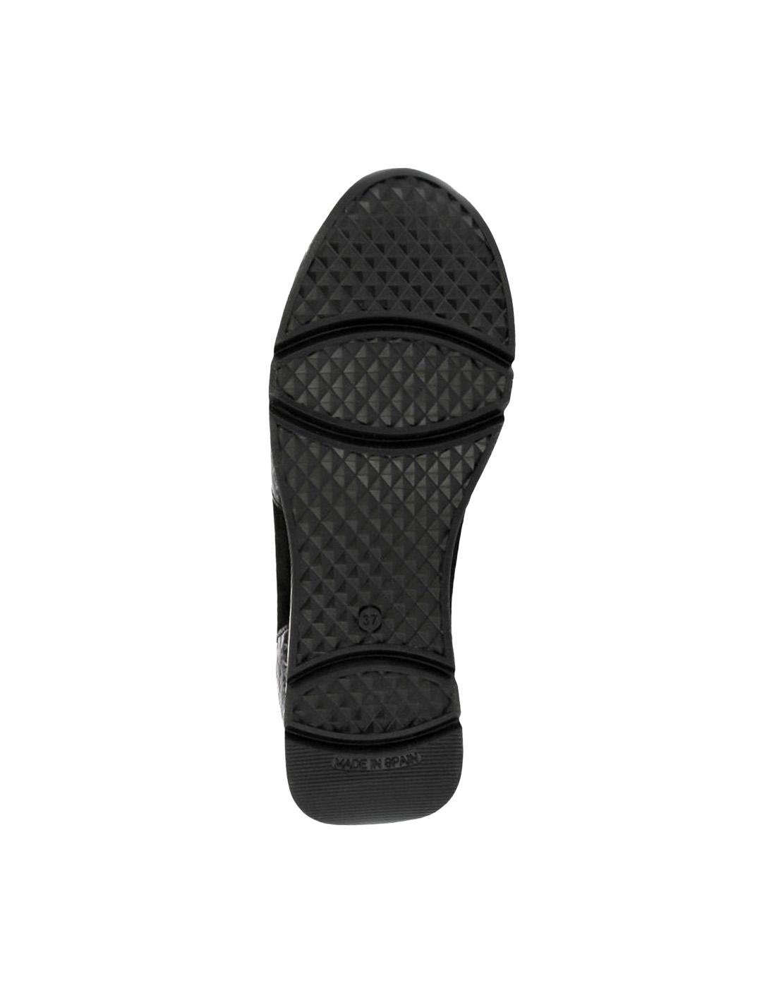 Zapato Deportivo Seco-Tex Doctor Cutillas 82835 Negro Mujer