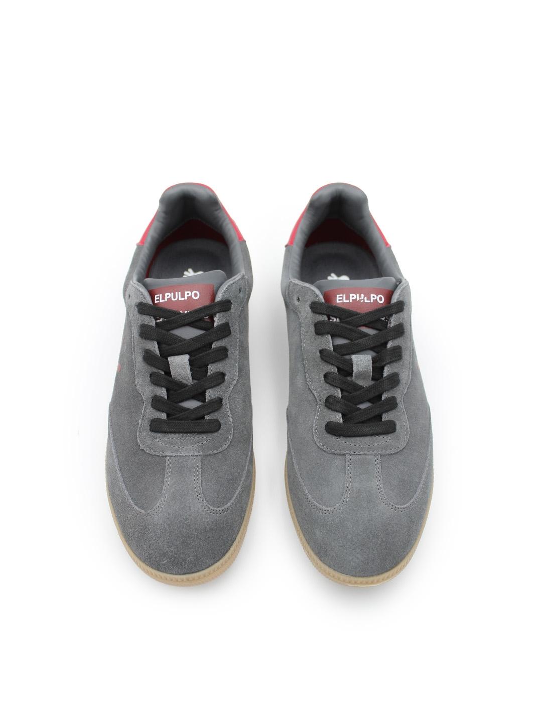 Zapatilla El Pulpo 11120628334118 Antracita Hombre