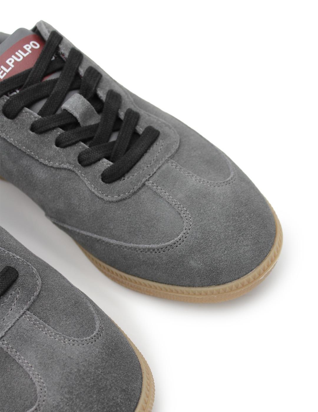 Zapatilla El Pulpo 11120628334118 Antracita Hombre