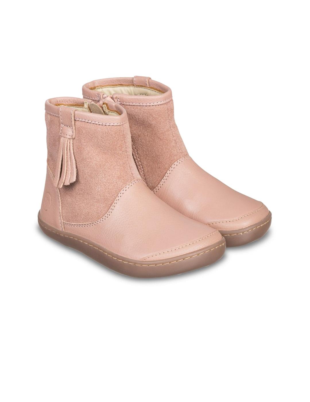 Botín Barefoot Flecos 1125510 Chetto Rosa Niña