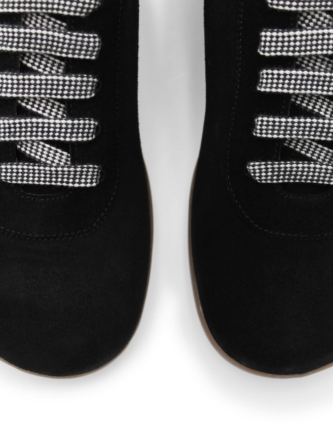 Zapato Respetuoso Nobuck Naturfoot by Pie Santo 255991 Negro