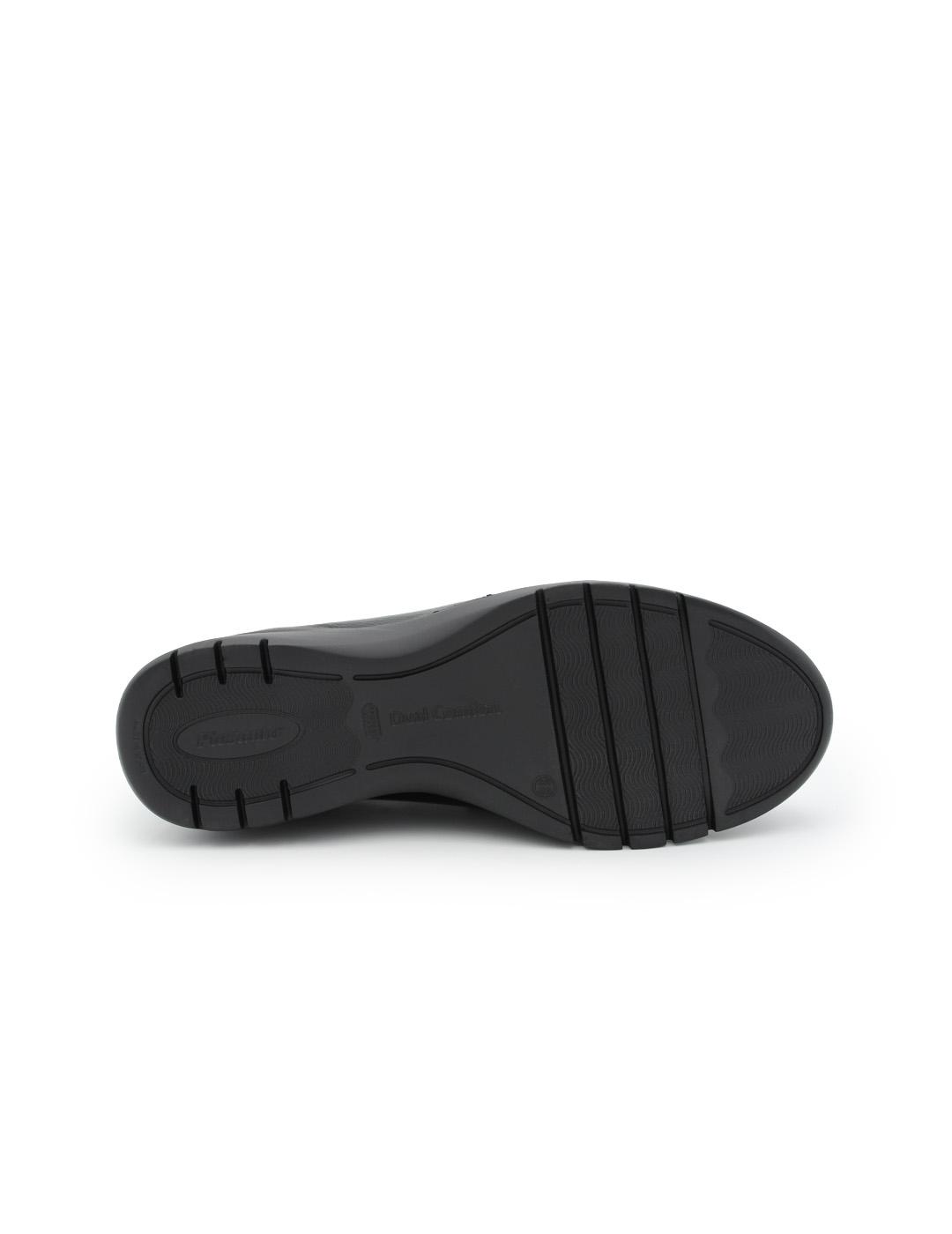 Zapato Coco Charolux Pie Santo 255854 Negro Mujer